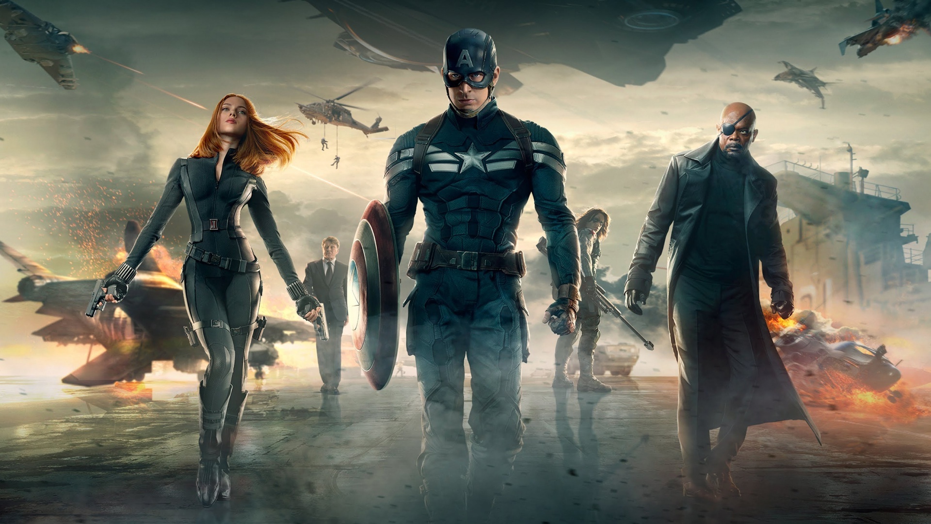 Captain America The Winter Soldier Movie Wallpaper