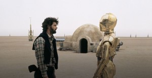 Lucas and Threepio