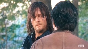 twd s6e15 daryl and glenn