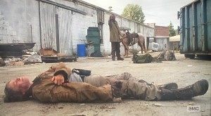 twd s6e16 Morgan kills a Savior